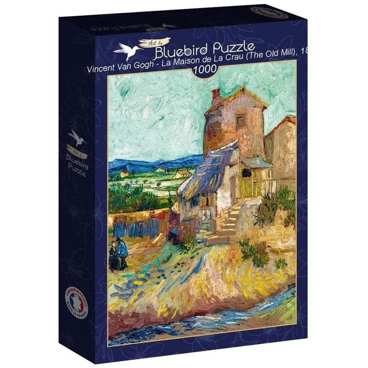 Bluebird, Van Gogh, Stary Młyn, puzzle, 1000 elementów