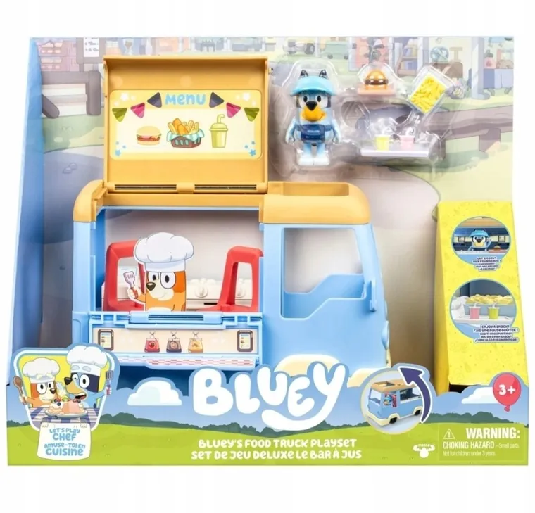 Bluey, Food truck, pojazd z figurką