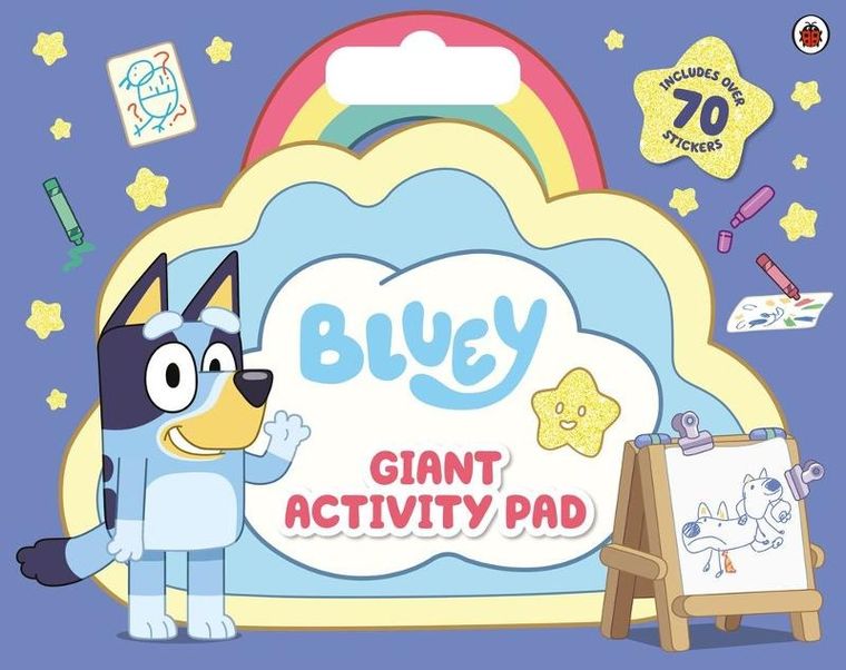 Bluey Giant Activity Pad (wersja angielska) — Ladybird
