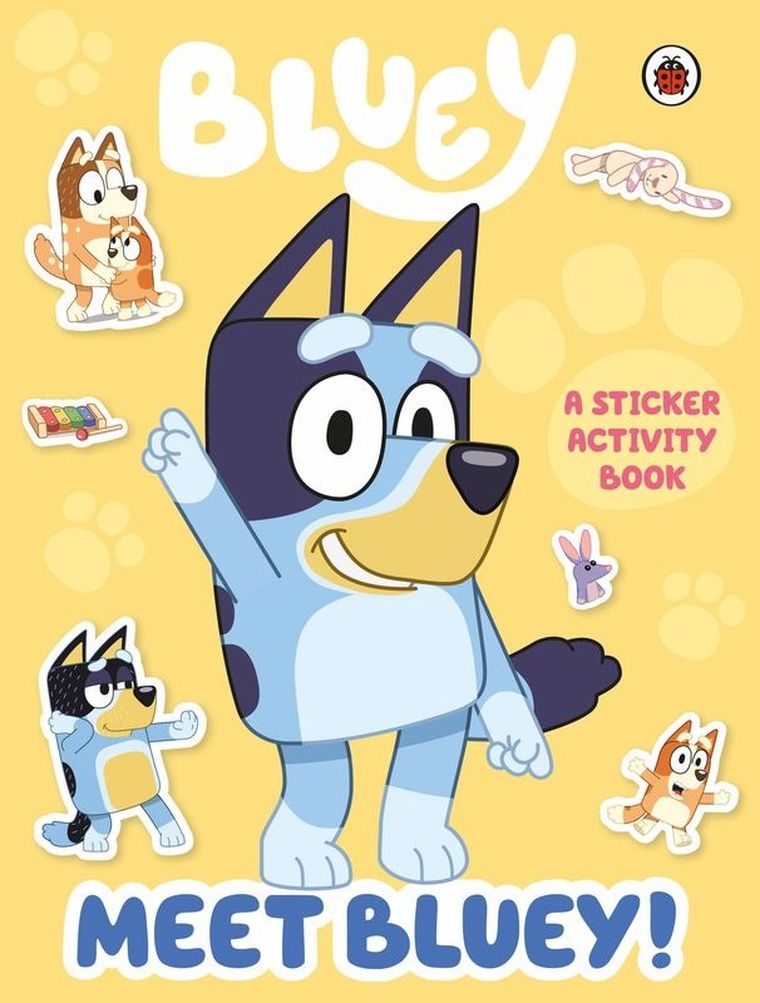 Bluey. Meet Bluey! Sticker Activity Book (wersja angielska)