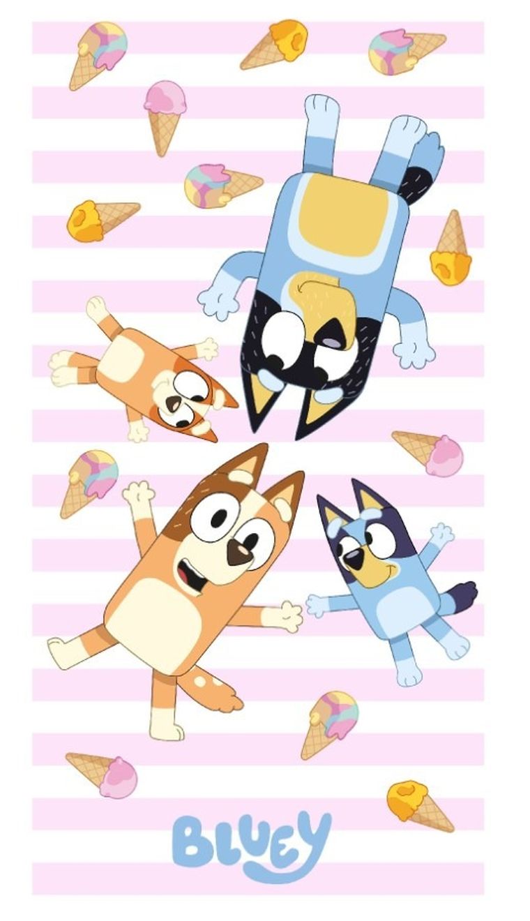 Bluey, ręcznik szybkoschnący, mikrofibra, 70-140 cm