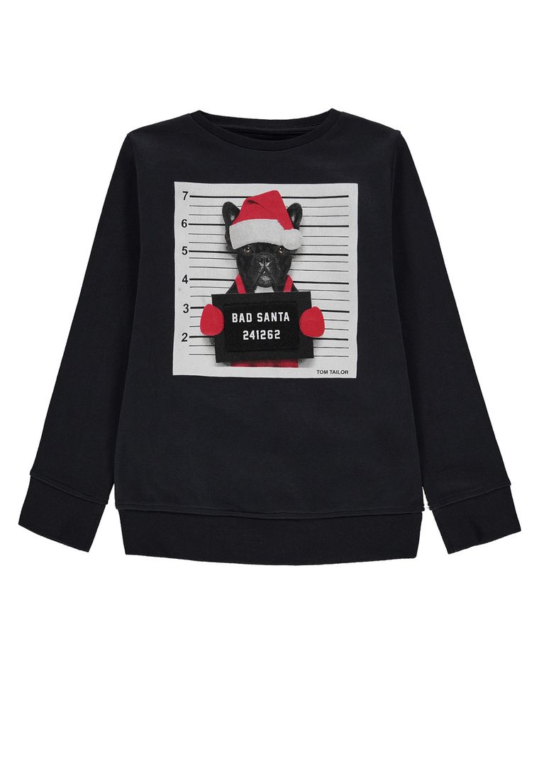 Bluza chłopięca, grafitowa, Tom Tailor