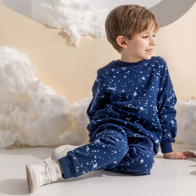 Bluza chłopięca, granatowa, Cool, Nicol