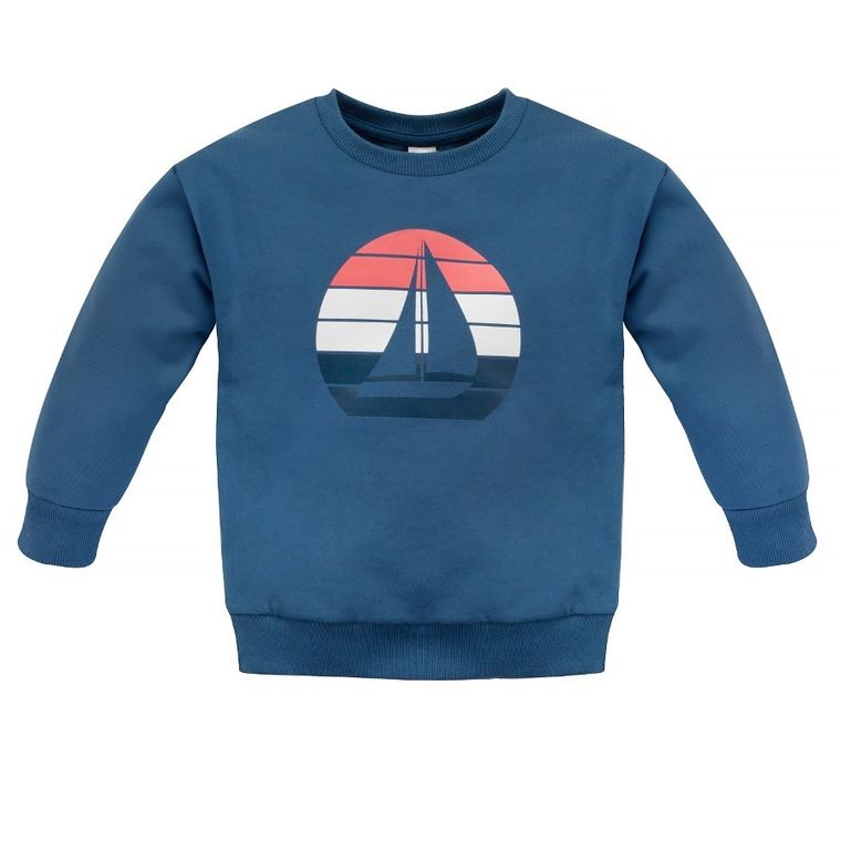 Bluza chłopięca, granatowa, Pinokio