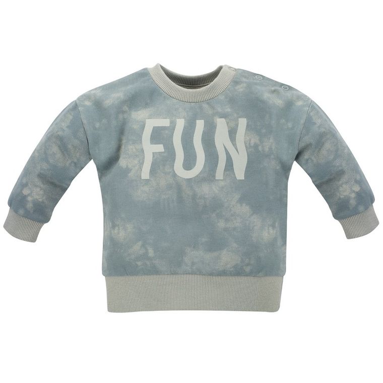 Bluza chłopięca, jasnoniebieska, Fun, Pinokio