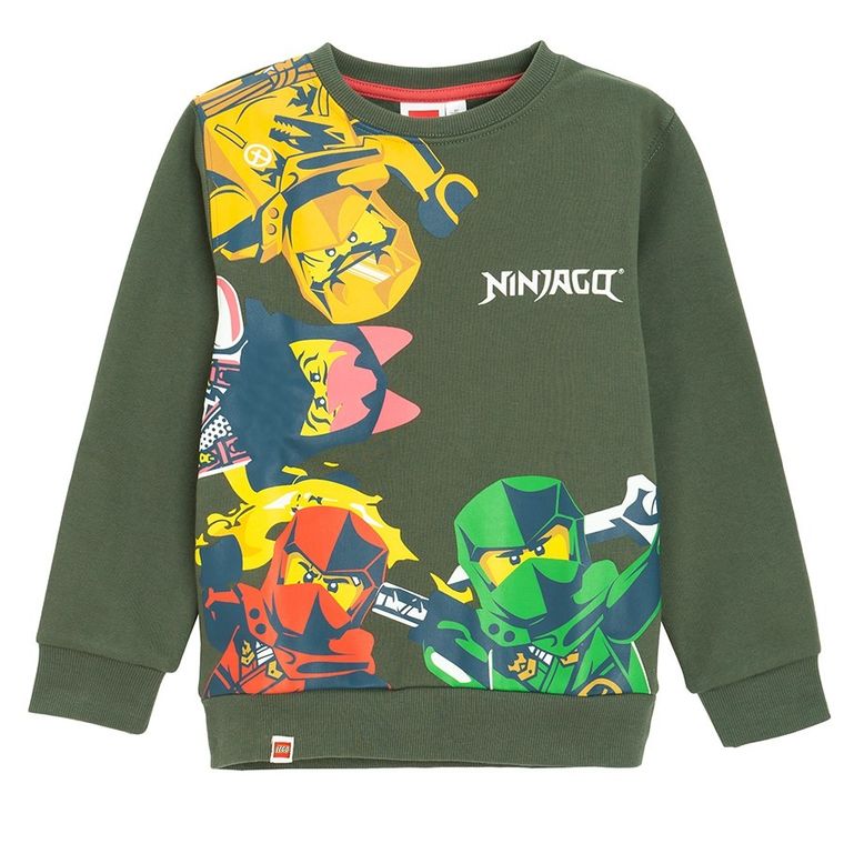 Bluza chłopięca, khaki, LEGO Ninjago