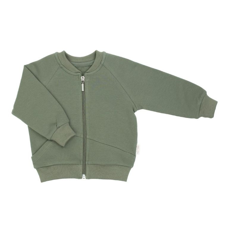 Bluza chłopięca, rozpinana, khaki, Nicol