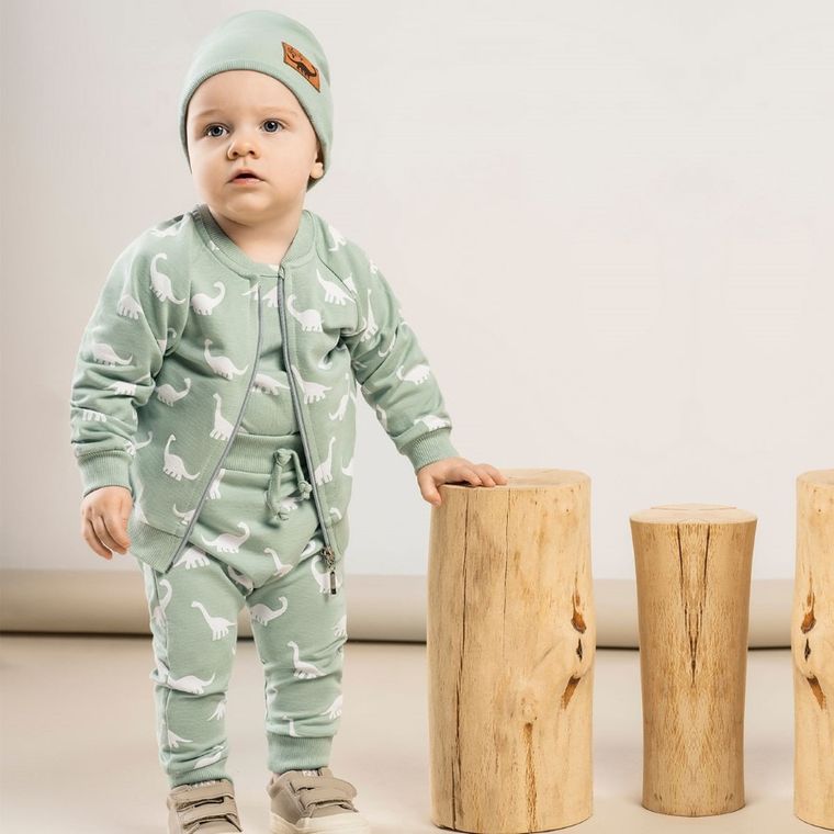 Bluza chłopięca, rozpinana, miętowa, Nicol