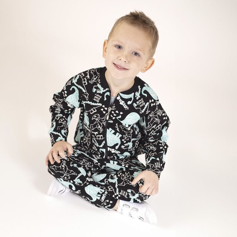 Bluza chłopięca, rozpinana, mix, Nicol