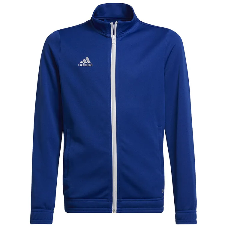 Bluza chłopięca, rozpinana, niebieska, Adidas Entrada 22