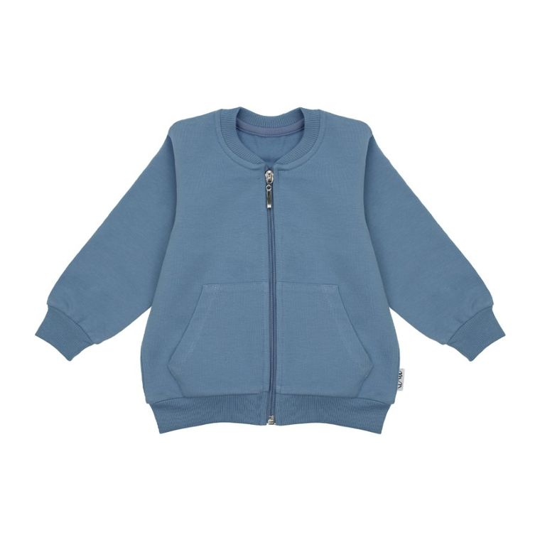 Bluza chłopięca, rozpinana, niebieska, Nicol