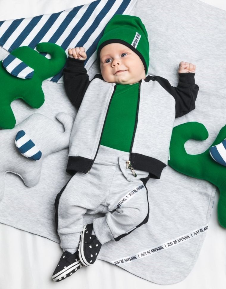 Bluza chłopięca, rozpinana, szaro-czarna, Nicol