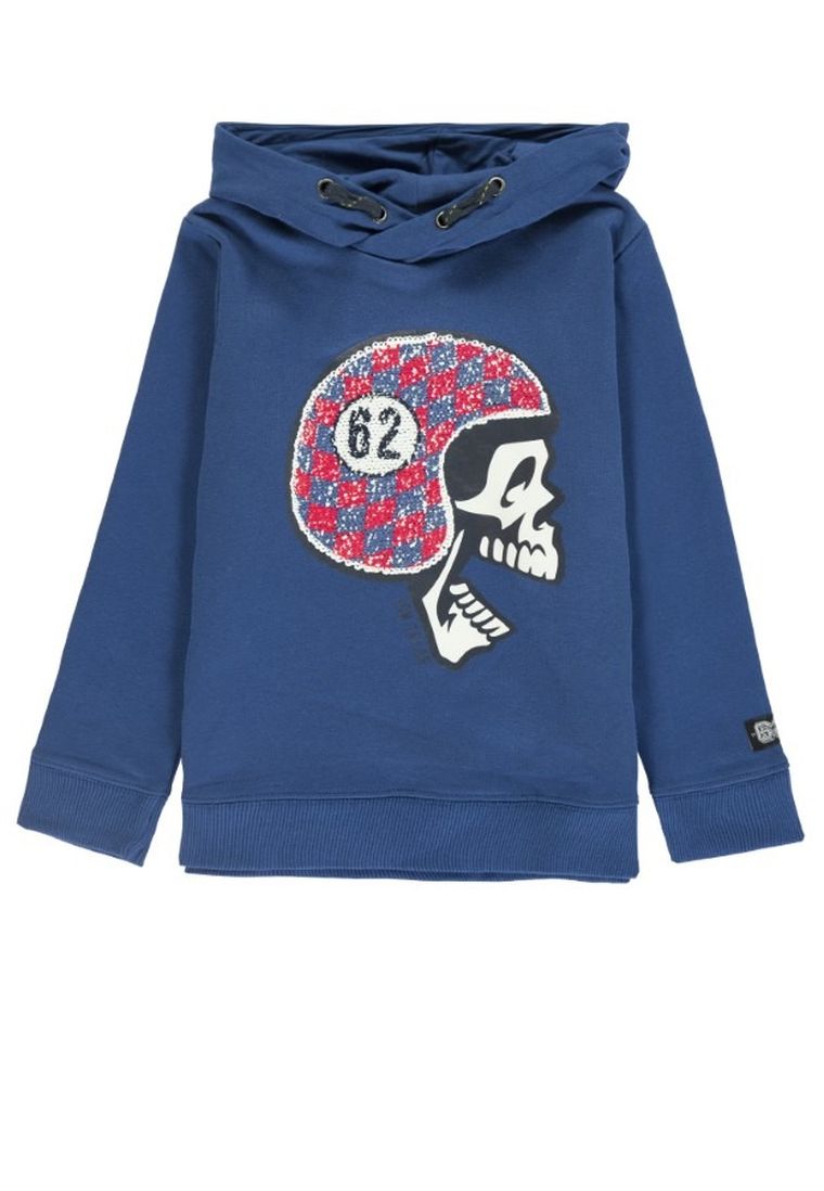 Bluza chłopięca z kapturem, ciemnoniebieska, Tom Tailor