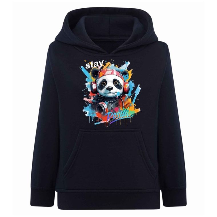 Bluza chłopięca z kapturem, granatowa, Tup Tup