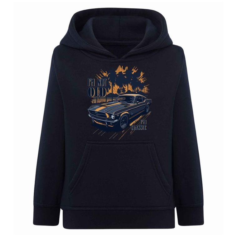 Bluza chłopięca z kapturem, granatowa, Tup Tup