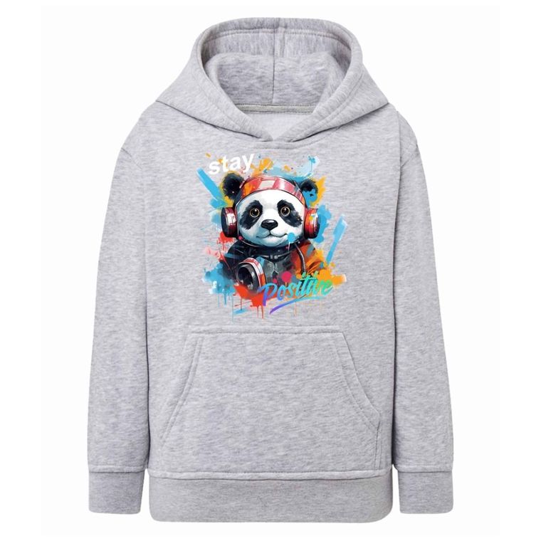 Bluza chłopięca z kapturem, szara, Tup Tup