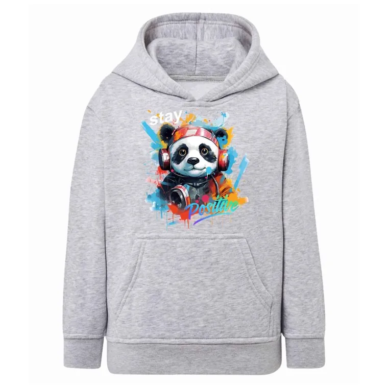 Bluza chłopięca z kapturem, szara, Tup Tup