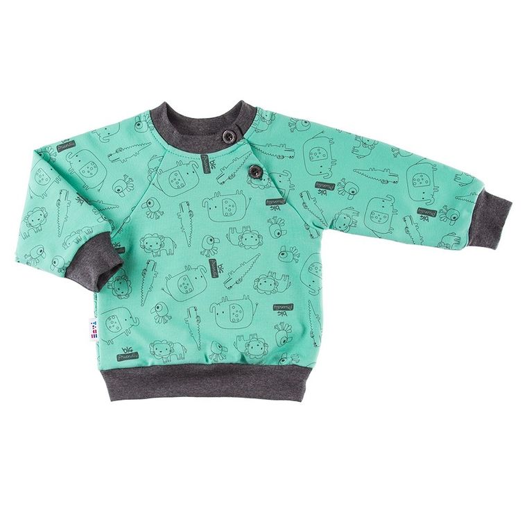 Bluza chłopięca, zielona, Eevi