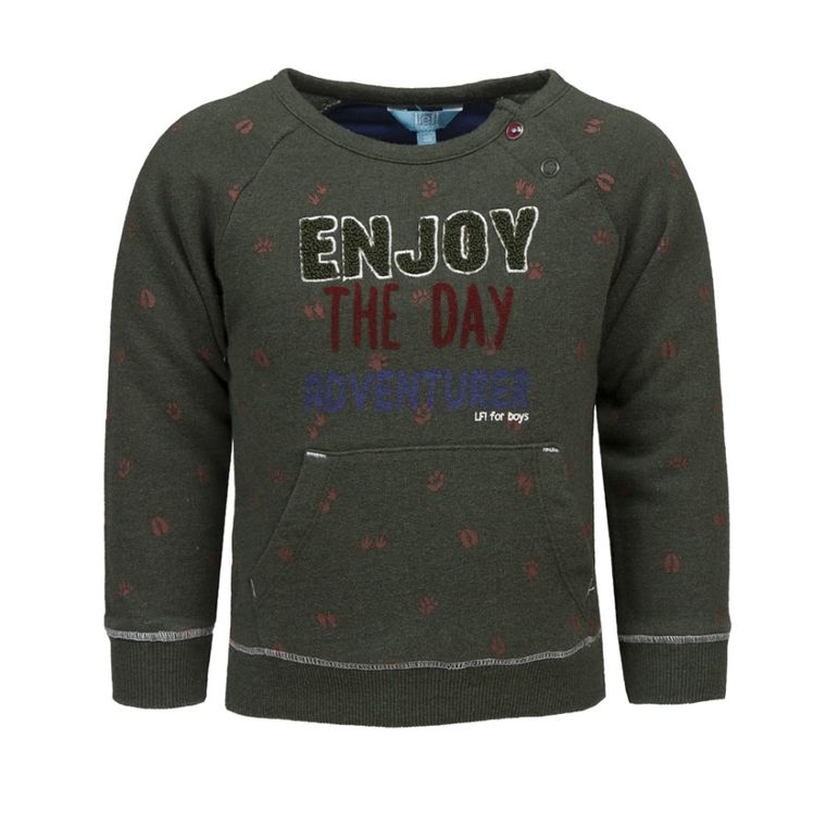 Bluza chłopięca, zielona, Lief