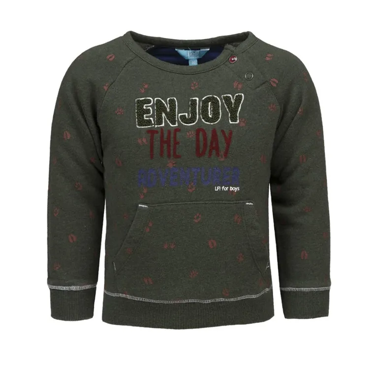 Bluza chłopięca, zielona, Lief