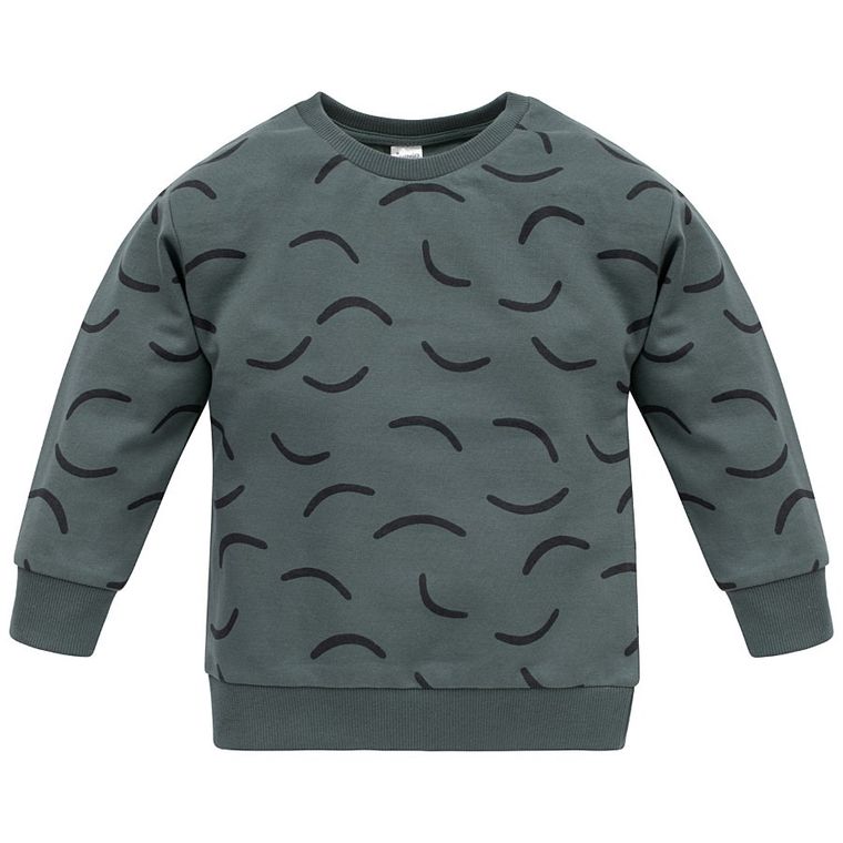 Bluza chłopięca, zielona, Pinokio