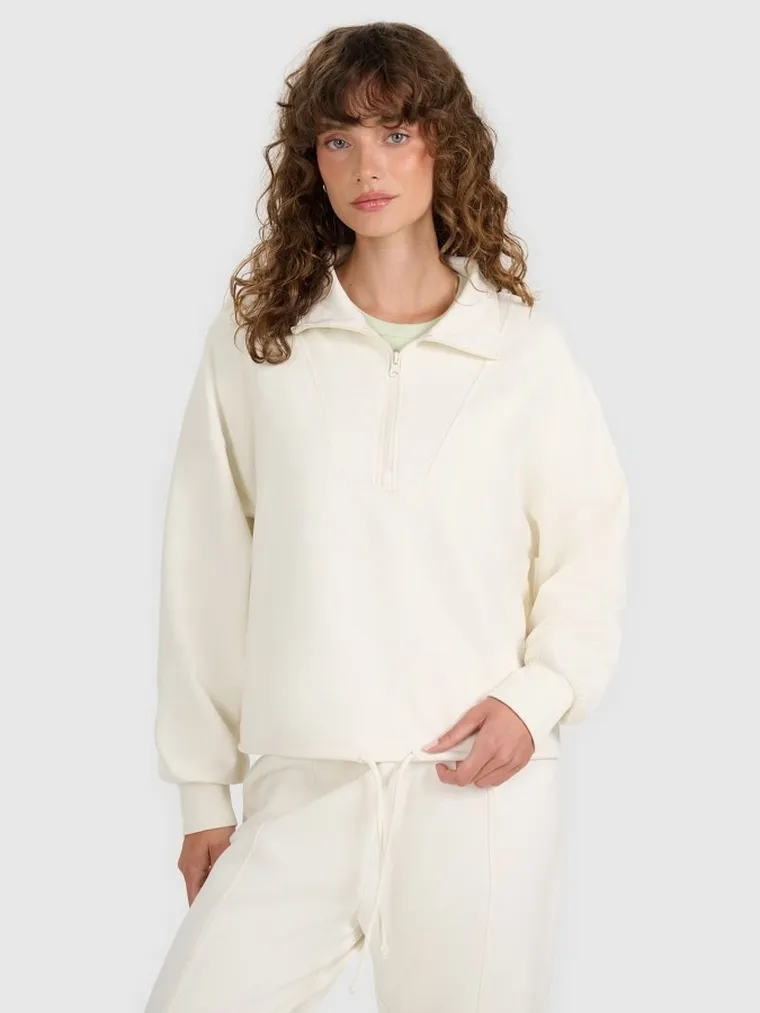 Bluza damska, biała, 4F