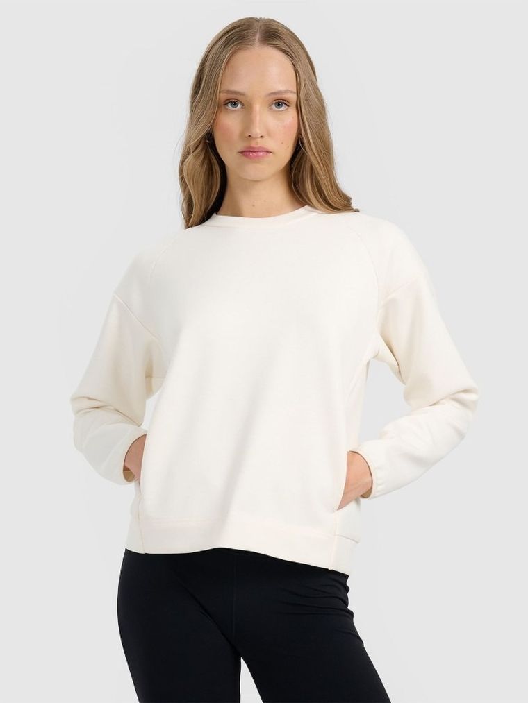 Bluza damska, biała, 4F