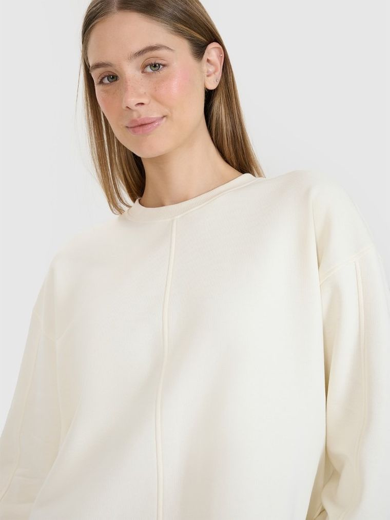 Bluza damska, biała, 4F