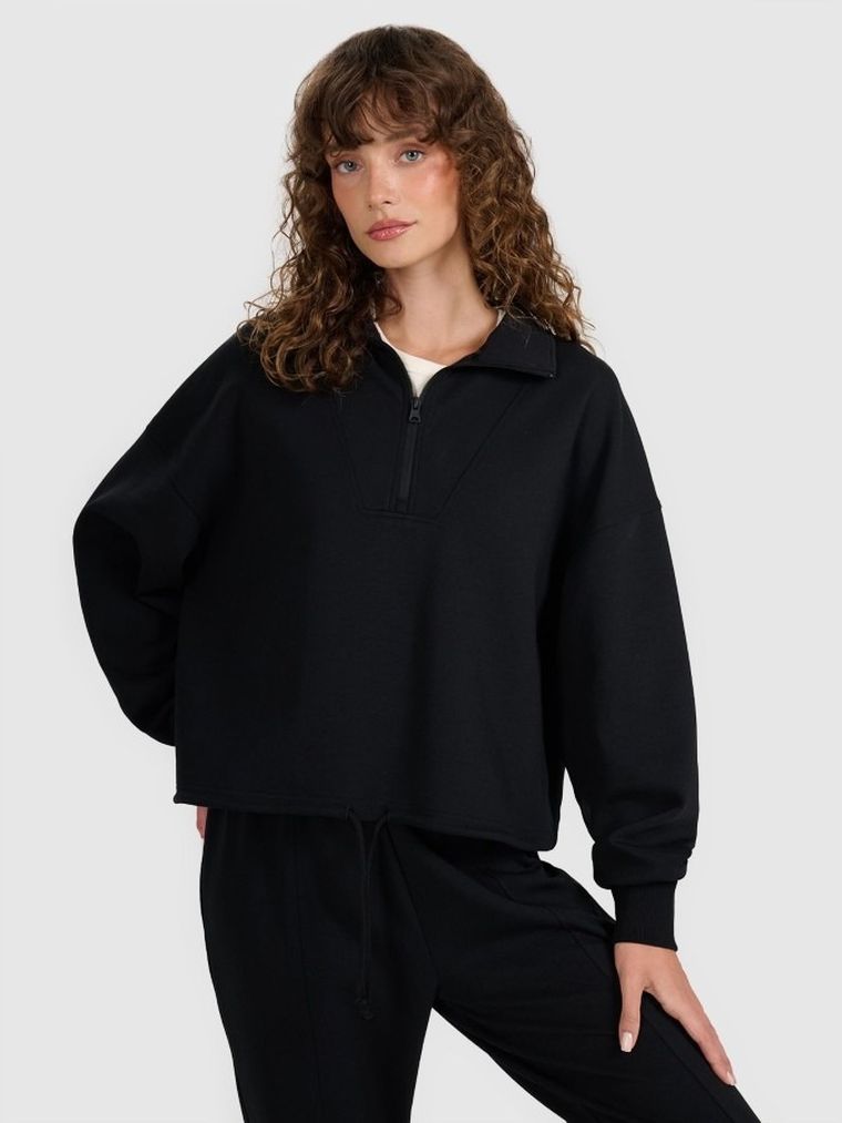 Bluza damska, czarna, 4F