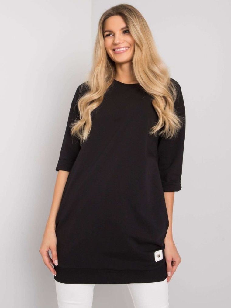 Bluza damska, czarna, Relevance