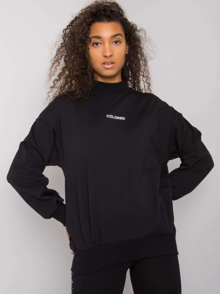 Bluza damska, czarna, Rue Paris