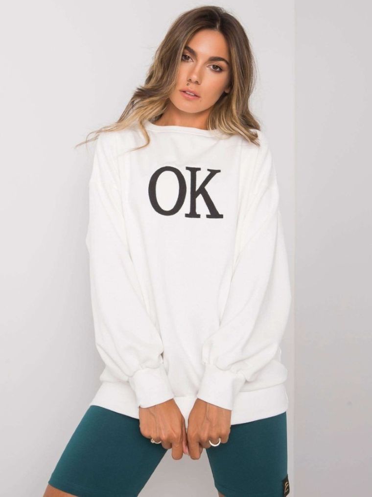 Bluza damska, ecru, Ex Moda