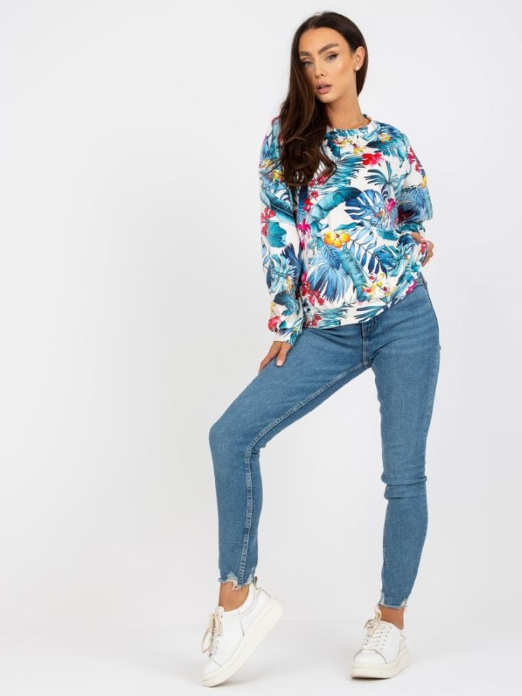 Bluza damska, ecru, Rue Paris
