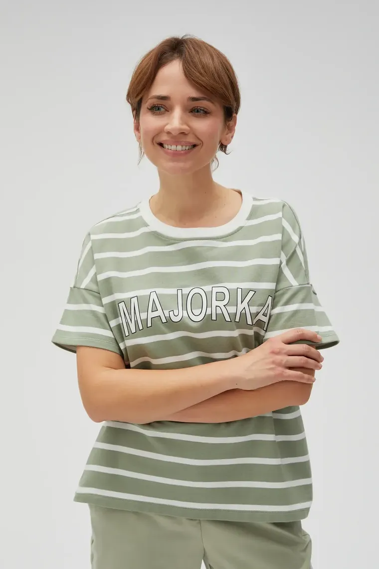 Bluza damska, khaki, Moodo