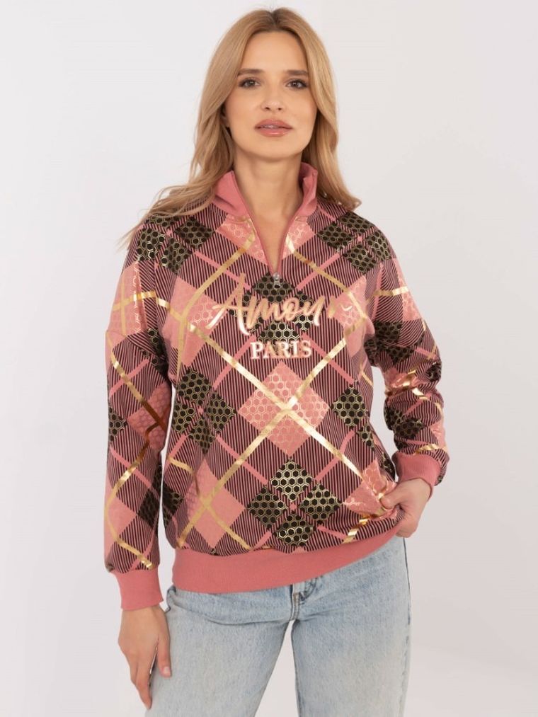 Bluza damska, różowa, Calimera