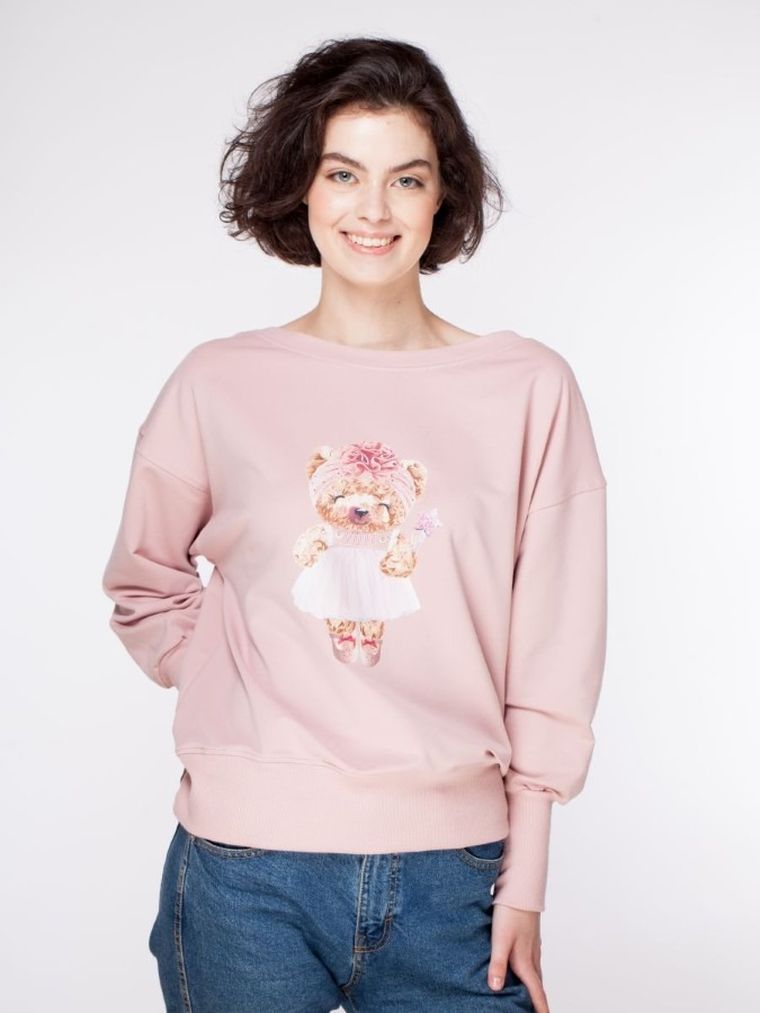 Bluza damska, różowa, Ceba Baby