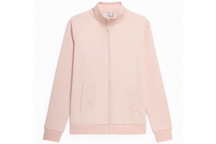 Bluza damska, rozpinana, różowa, 4F