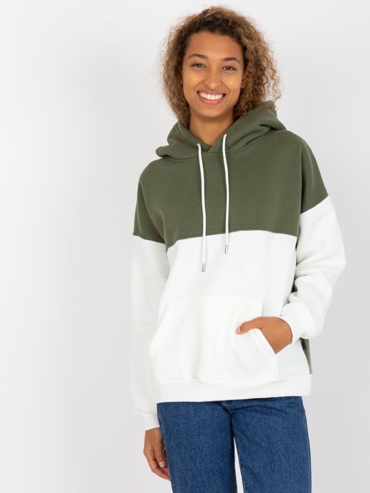 Bluza damska z kapturem, mix, Rue Paris