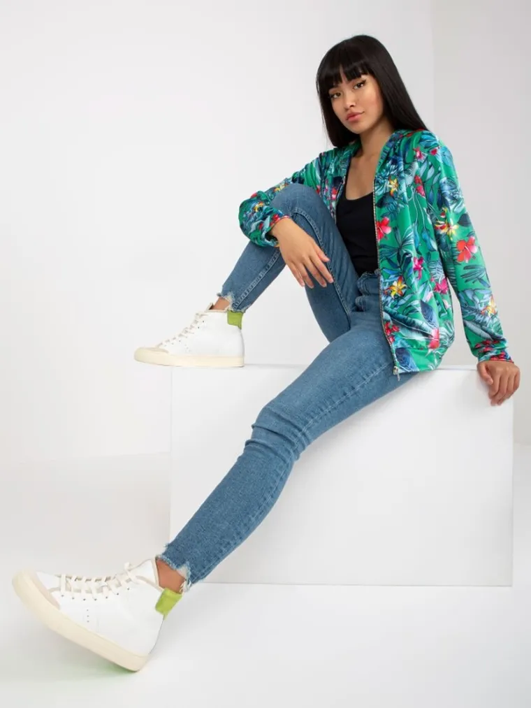 Bluza damska, zielona, Rue Paris