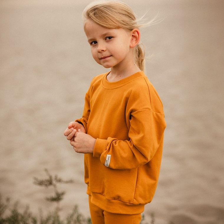 Bluza dziecięca, musztardowa, Eevi