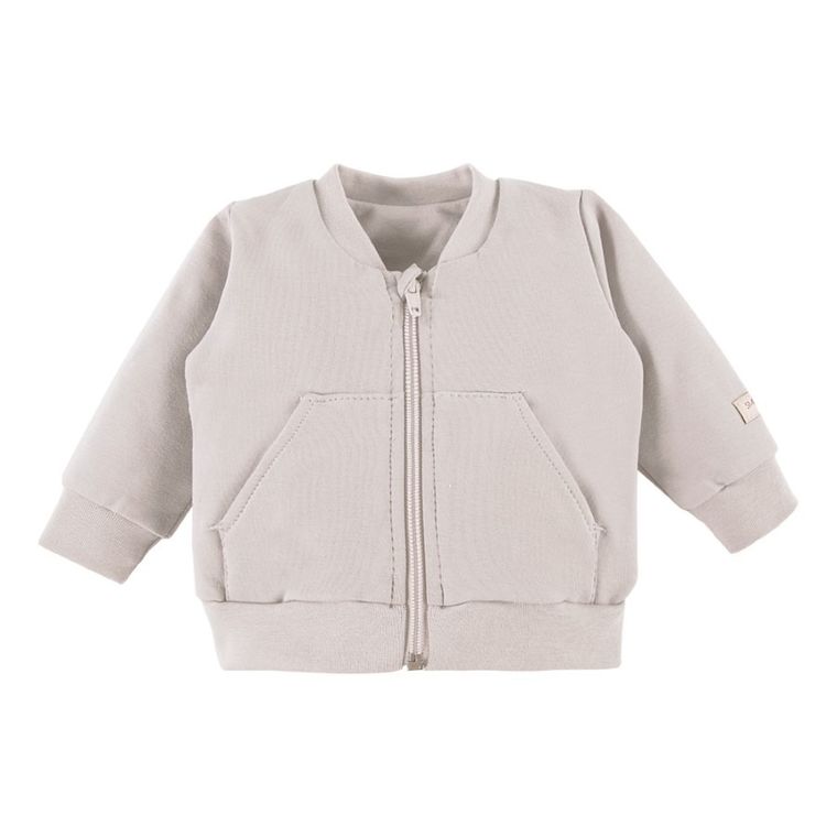 Bluza dziecięca, rozpinana, beżowa, Eevi