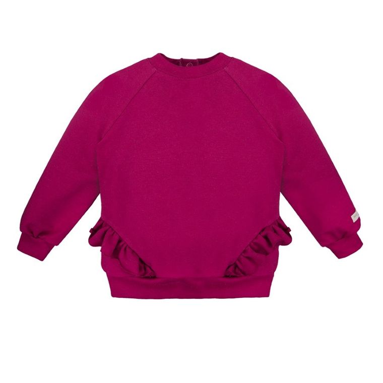 Bluza dziewczęca, bordowa, Eevi