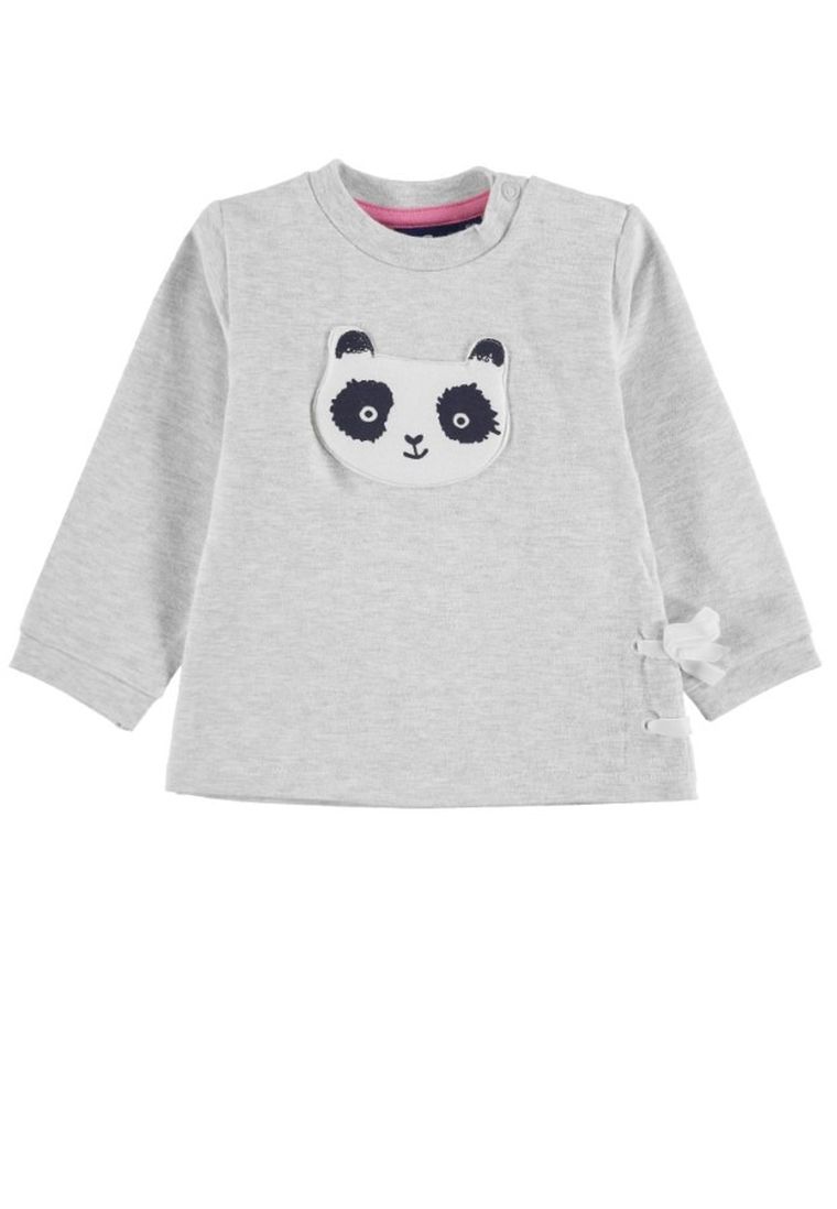 Bluza dziewczęca, jasnoszara, Tom Tailor