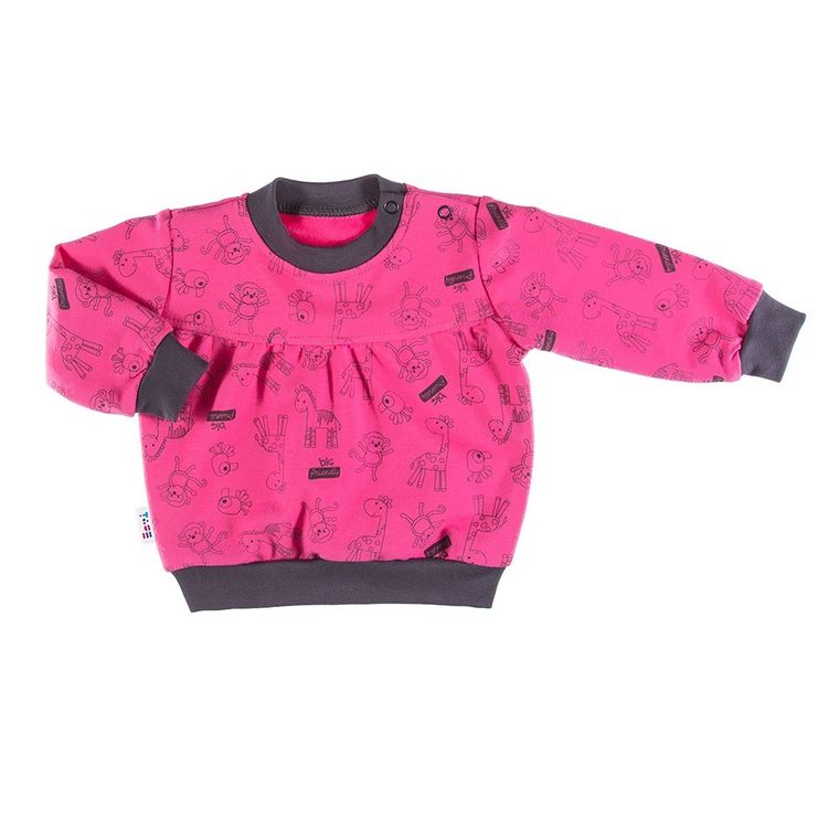 Bluza dziewczęca, różowa, Eevi