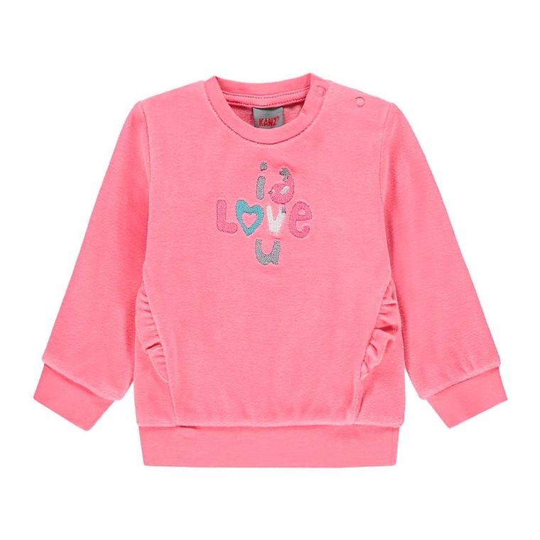 Bluza dziewczęca, różowa, Kanz