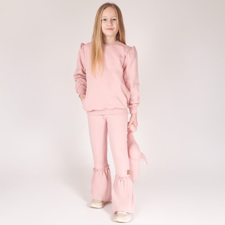 Bluza dziewczęca, różowa, Nicol