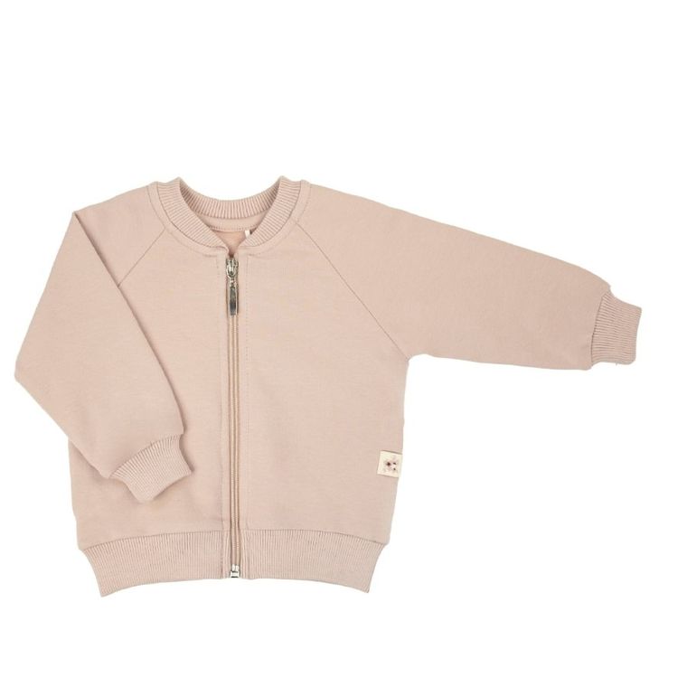 Bluza dziewczęca, rozpinana, beżowa, Nicol