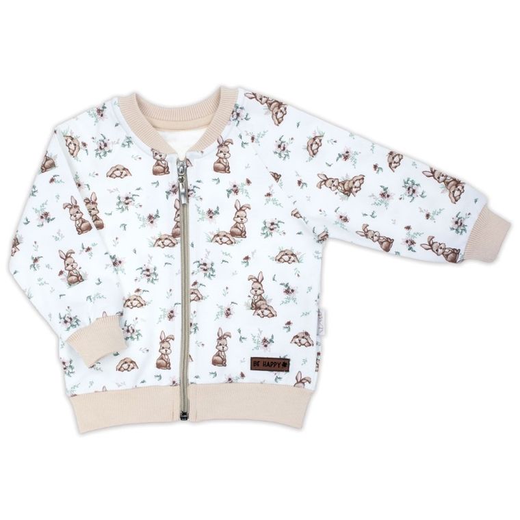 Bluza dziewczęca, rozpinana, biała, Nicol