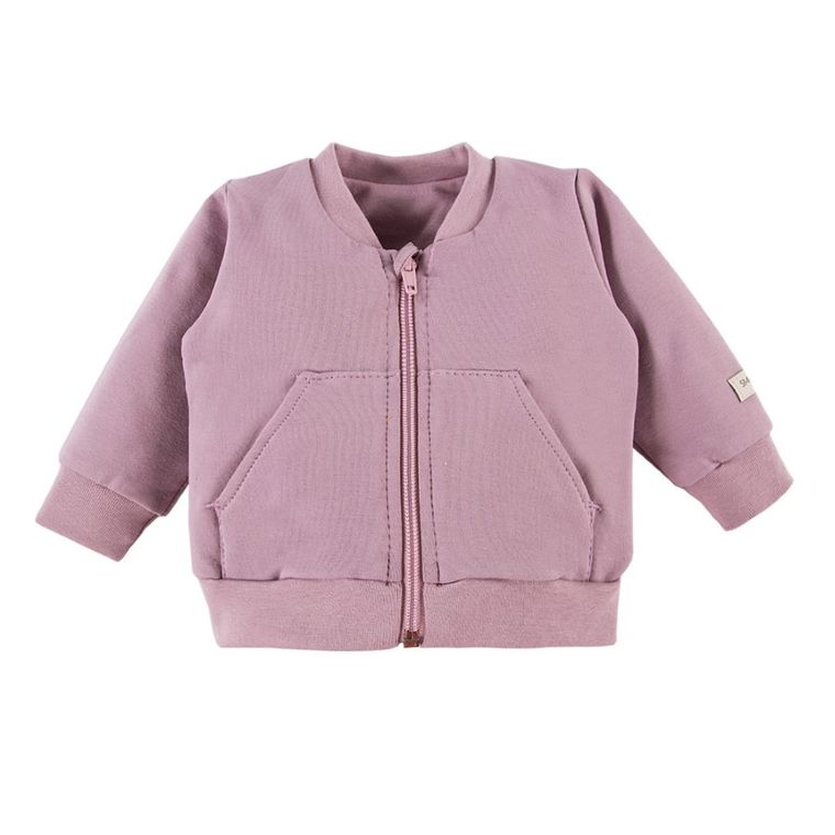 Bluza dziewczęca, rozpinana, fioletowa, Eevi