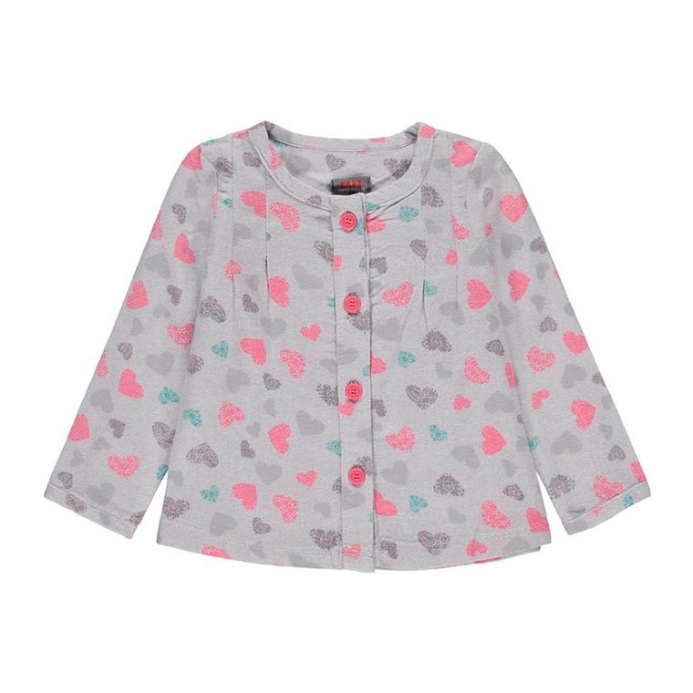 Bluza dziewczęca, rozpinana, mix, Kanz